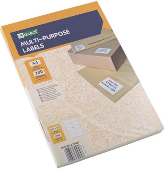 etikety A4 105,0 x  57,0 10ks 227007