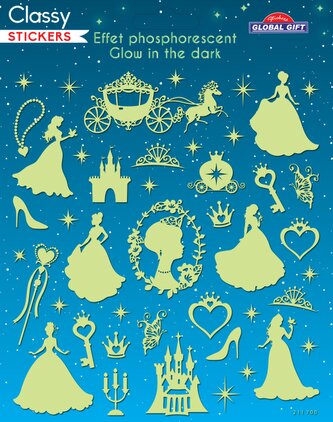 samol. GG CLS 211700 svítící ve tmě - Princess