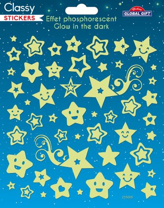 samol. GG CLS 215005 svítící ve tmě - Stars