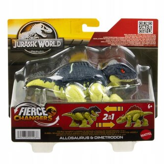 Jurassic World Fierce Changers Dinozaur 2w1 HVB20