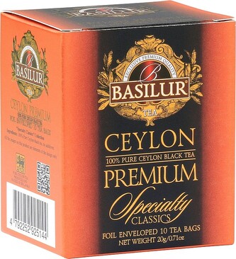 BASILUR Specialty Ceylon Premium přebal 10x2g