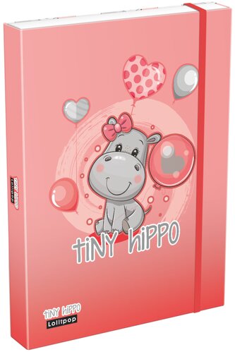 box na sešity A4 Lollipop Thiny Hippo 24 box na sešity A4 Lollipop Thiny Hippo 24