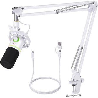 Maono PD200XS mikrofon bílá