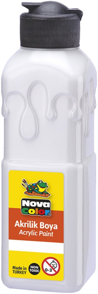 barva akrylová 180g bílá NC-1005