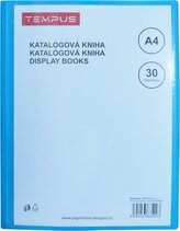 katalogová kniha  Tempus  30 listů modrá