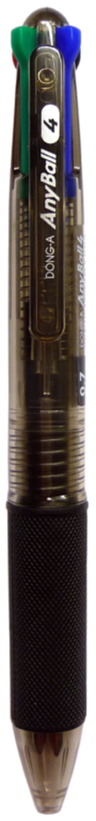 kuličkové pero  4 bar. Any ball černá
