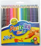 pastelky   Tempus 0325 trojhranné 24+2 barvy