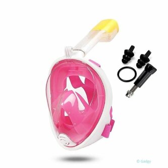 promo Maska do nurkowania różowa GG0754