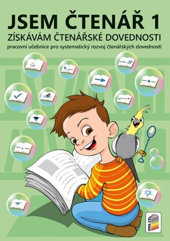 Jsem čtenář 1 - získávám čtenářské dovednosti (barevný, doporučeno pro 2. ročník)