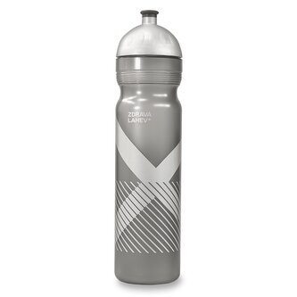 Zdravá lahev SPORT XO 1,0 l stříbrná