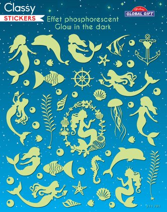 samol. GG CLS 211701 svítící ve tmě - Mermaids