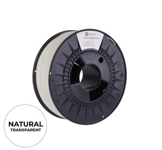 C-Tech 3DF-P-TPU90A-1.75-NAT 3D filament, PREMIUM LINE, TPU 90A, flexibilní, natural, 1,75mm, 1kg