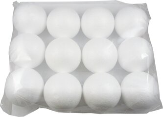 polystyren koule 10cm 12ks