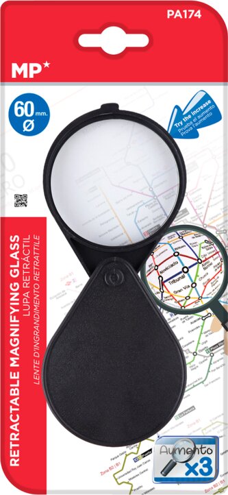 lupa průměr 6cm v pouzdru BK PA174