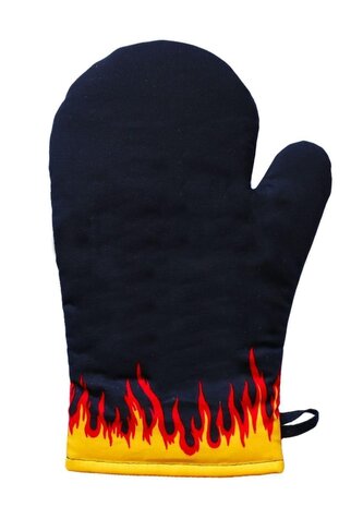 Chňapka kuchyňská, Hasič, černá