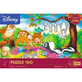 TREFL 40054 Puzzle 160 Bambi i leśni przyjaciele