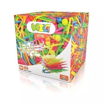 Klocki Meli Stik Neon 600szt