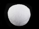 Vatové / sněhové koule / bambule Ø4,5 cm - 10 ks - bílá sněhová