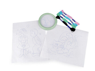 Dětské vyšívání - 1 ks - 8 viz foto