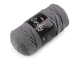 Provázková příze 100 m Cordy - 1 ks - 23 (8235) šedá holubí tmavá