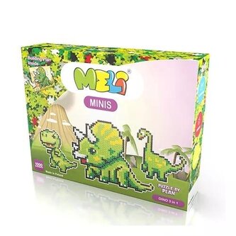 Klocki Meli Minis Dino 3w1