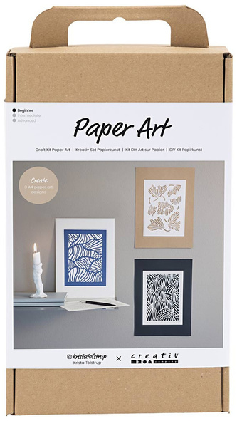 Zestaw Sztuka z papieru Ażurowe obrazki, Creative