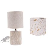 Keramická elektrická stolní lampa 27cm, 1/12