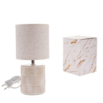 Keramická elektrická stolní lampa 27cm, 1/12