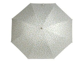 Dámský vystřelovací deštník - 1 ks - 2 krémová nejsvět. žlutá