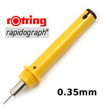 Końcówka tuszografu 0.35 Rapidograph, Rotring