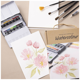 Zestaw do malowania Akwarelami, Creative