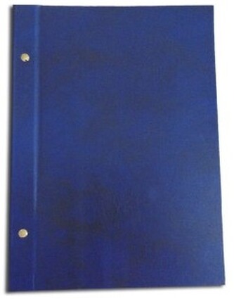 Kronika 250x345 pionowa granatowa bez napisu 100k 319-011, Warta