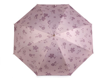 Dámský vystřelovací deštník - 1 ks - 1 starorůžová sv.