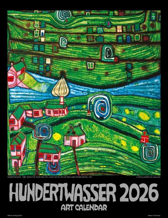 Hundertwasser Art Calendar 2026