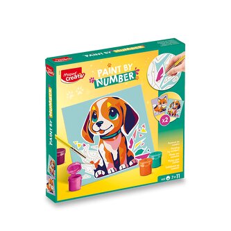 Creativ malowanie po numerach piesek/lisek Creativ malowanie po numerach piesek/lisek