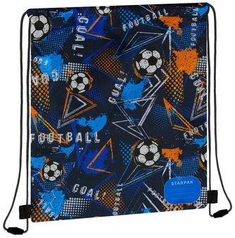 Worek na buty Football Blue, Starpak