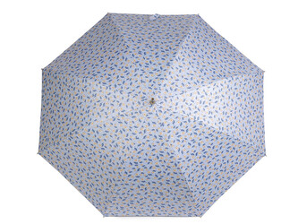 Dámský vystřelovací deštník - 1 ks - 3 modrá světlá žlutá