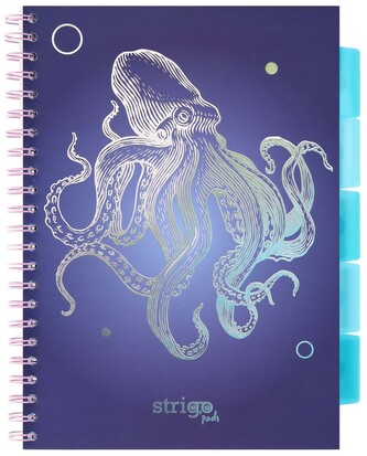 Kołonotes Project Book A4 Ośmiornica Granatowy 100k kratka 80g, Strigo
