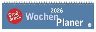 Großdruck Wochenquerplaner 2026