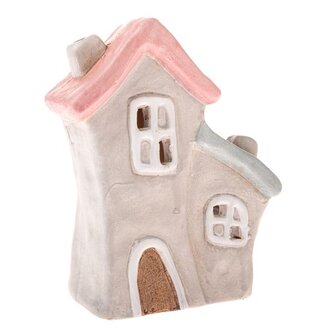 Keramický svícen -  domky, 4/32