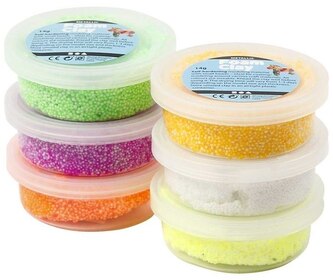 Masa plastyczna - 6 kol. Wiosennych, Creative