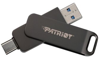 Patriot RAGE R550 128GB USB Typ-A + USB Typ-C USB 3.2 Gen 1 šedá