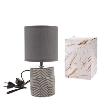 Keramická elektrická stolní lampa 27cm, 1/12