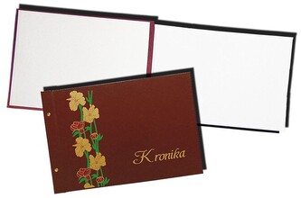 Kronika 415x297 pozioma malowana brązowa, Warta