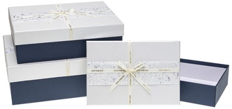 Zestaw pudełek PUG-23257-PR 3szt., Rozette