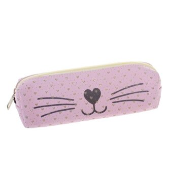 Pouzdro na tužky se zipem - kočka, 1/200