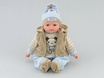 Lalka bobas śpiewa i mówi po polsku 35cm