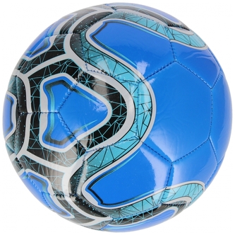 Piłka nożna 5/4w niebieska, Mega Creative
