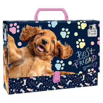 Teczka z rączką gruba Cleo i Frank 44, Pies, Derform