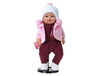 Lalka bobas śpiewa i mówi po polsku 40cm